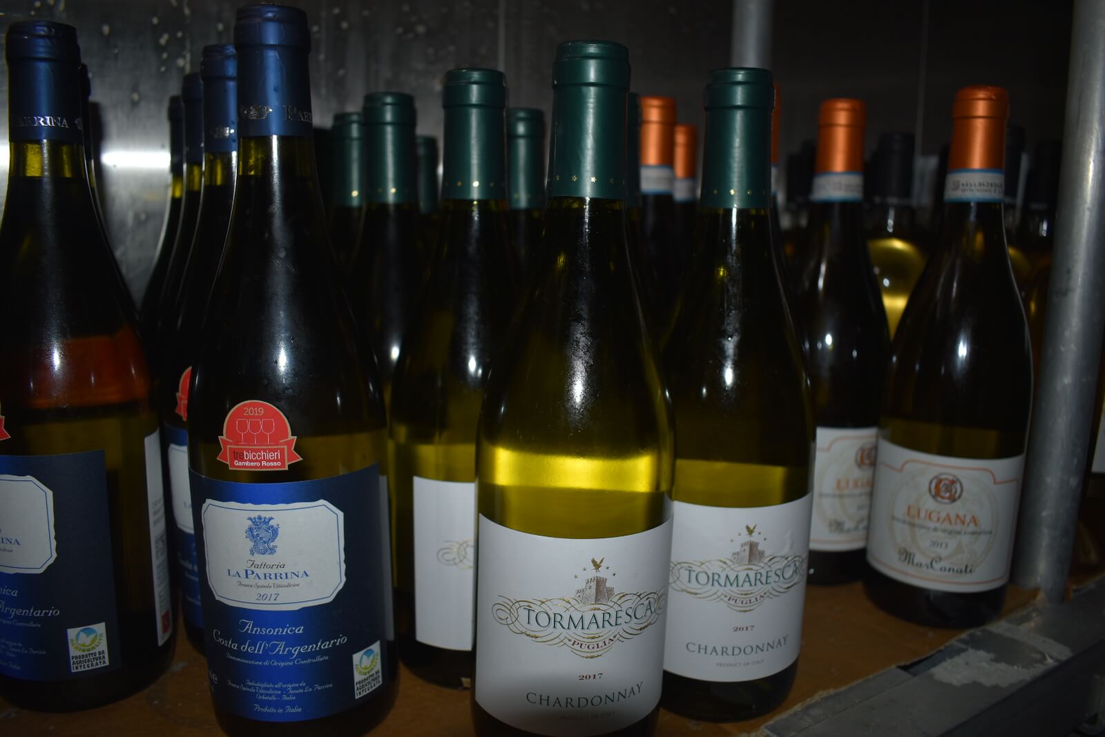 Bottles of wine available for purchase